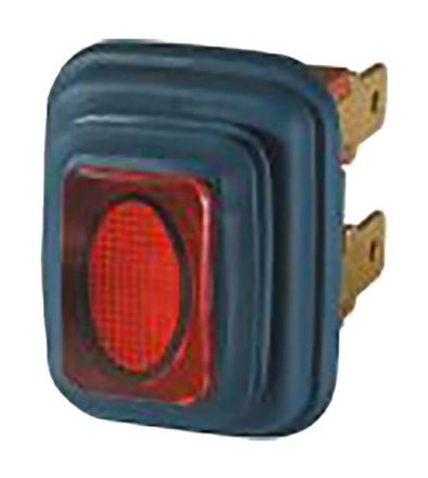 Bachmann 924.188 2-pole switch black/red
