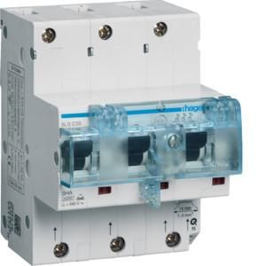 Hager HTN335C SLS switch 3-pole 35A for DIN rail