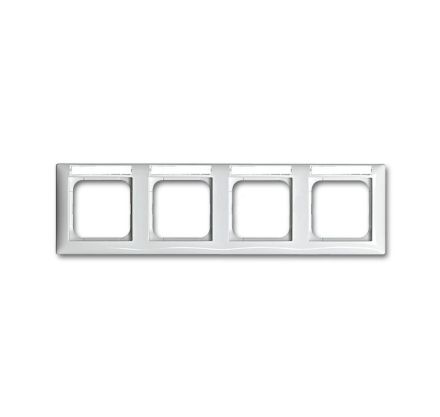 Busch-Jaeger 1734 NS-914 cover frame, 4-way frame alpine white
