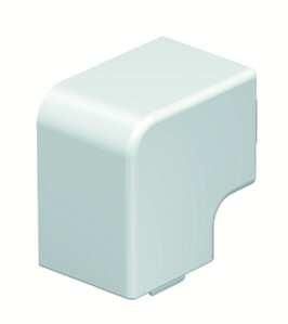OBO Bettermann WDK HF40040RW 40x40mm pure white flat angle hood, 6192831