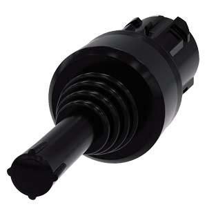 Siemens 3SU1000-7AA10-0AA0 coordinate switch 22mm round black horizontal latching