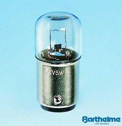 Barthelme 00142405 RL/I 16x35mm BA15d 24V 5W tube lamp