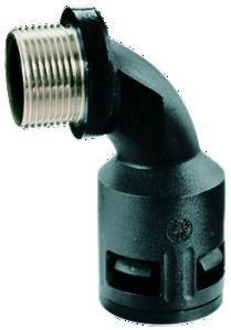 Flexa 15020022210 RQBK90-N AD54,5N PT 2 inch black plastic quick connector