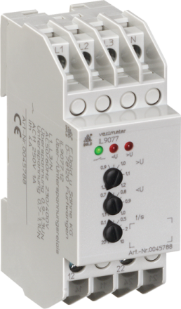 Dold 0046517 IL9077.12/010 3/N AC400/230V 1-20S overvoltage relay