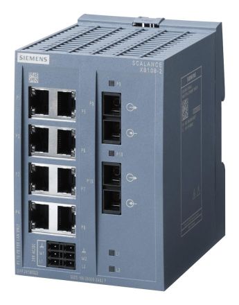 Siemens 6GK5108-2BD00-2AB2 SCALANCE XB108-2 8x 10/100 Mbit/s Ports Switch