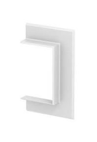 OBO Bettermann G-KWAO70110RW pure white open version wall end panel, 6274810