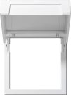 Gira 265827 mounting frame KD System 55 pure white matt