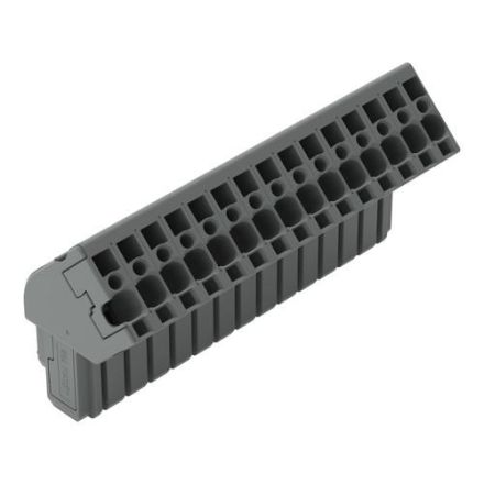 Wago 769-115/022-000 R75mm, 15p, 500V terminal block
