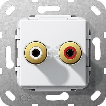 Gira 566503 WBT-0710 Cu nextgen screw connection insert pure white