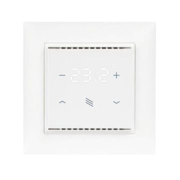 Elsner Cala KNX T 201 Sunblind CH black room temperature controller