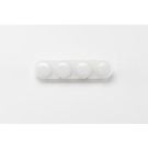 Ritto RGE1276446 button unit 4-way white (pack of 1)