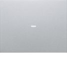 BERKER 80960271 Cover for push button sensor K.1/K.5 | 1-way, with lens | matt lacquered aluminum