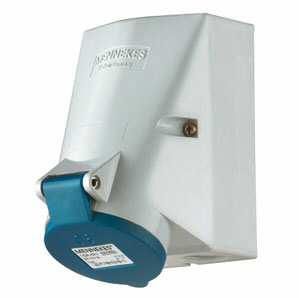 Mennekes 1756 wall socket TwinCONTACT 16A 5-pin 9h 230V IP44