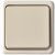 Kopp 513701007 AP cream white cross switch