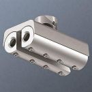 Bruck 160514ch end spout chrome wall mount