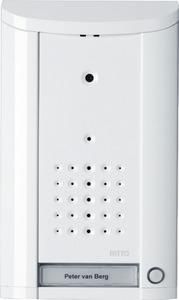 Ritto 1843171 Entravox door station Video Color, 1 WE, video, white lacquered