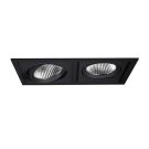 LTS 619355 Scene 1 Passive. 4000K 15° with conv. black LED recessed ceiling spotlight