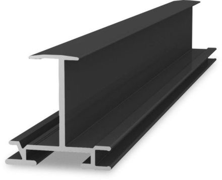 K2 Systems 2004217 InsertionRail 35 5.40 m black mounting rails