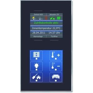 Issendorff 30186 LCN-GT10DB black with 10 keys glass keypad