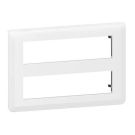 Legrand 078837L Mosaic 2x8-mod.horizontal ultrws. frame