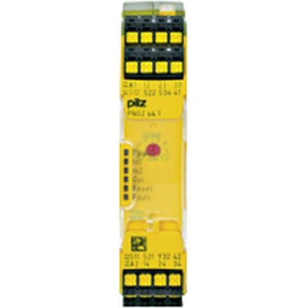 Pilz 751124 PNOZ s4.1 C 24VDC 3 n/o 1 n/c Safety gate monitor