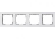 Gira 021429 4-way cover frame Gira E2 pure white