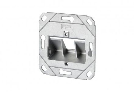 METZ CONNECT Keystone 1 port pure white RAL9010 undetermined connection box UP, 130B20D11200KE