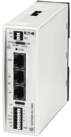 Eaton EASY806-DC-SWD control relay, 24VDC, 4DI (2DI, 2DO), easyNet, SmartWire-DT, 152902