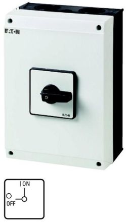 Eaton T5-3-8342/I5 ON-OFF switch, 6-pole, 100 A, 90 °, surface mounting, 207267