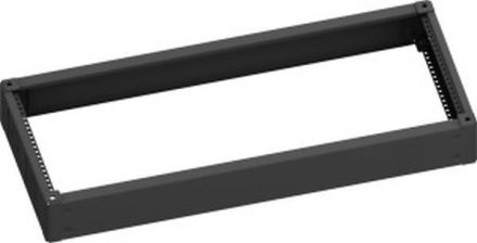 ABB Striebel & John TZW410 base 100mm for TwinLine W D350/H100/W1050mm, powder-coated RAL 9005, 2CPX010668R9999
