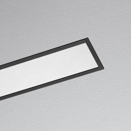 LTS ML-E 045.1040.08 APB black LED ceiling light EB 19W Monoline 4000K ( 663250 )