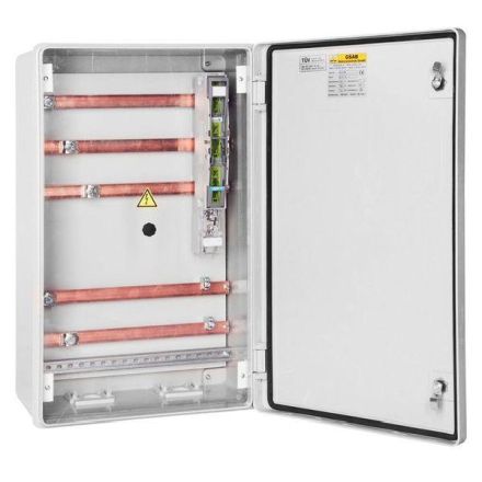 GSAB 86W800K IP65 800x600x300 double lock GRP wall cabinet
