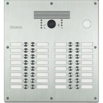 Bticino 308015 Video door station Video-AV Inox 32 call buttons, (Silver)