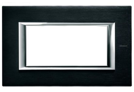 Bticino HA4804XS Frame 4m Anthracite Brushed
