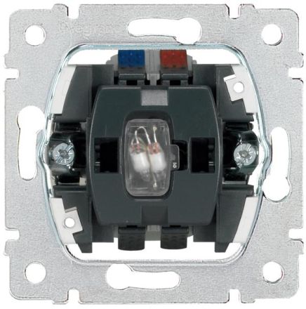 Legrand 775846 rocker switch 1-pole illuminated, (grey)