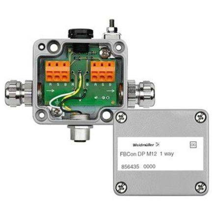 Weidmüller 8564350000 FBCon DP M12 1way fieldbus distributor