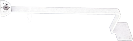 ELSNER 30127 boom | without joint | signal white | 425 mm