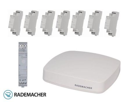 Rademacher VK 0499 DIN rail tubular motor actuator starter package