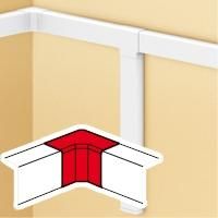 Legrand 637111 inside corner 25x40mm halogen for , (pure white)