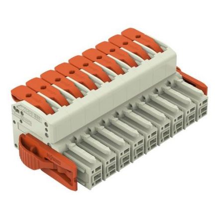 Wago 831-1109/038-000 1-conductor female connector, lever, push-in CAG