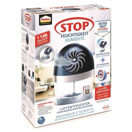 Pattex PA360 Air Dehumidifier Aero 360° Device 450g Tab