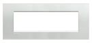 Bticino LNA4807AG Light frame SILVER 7-module, (Silver)