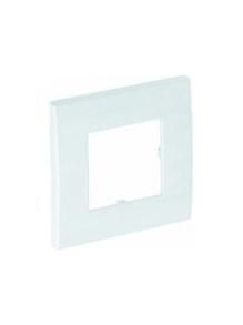 OBO Bettermann AR45-F1 AL Module 45 1-way aluminum painted cover frame, 6119326