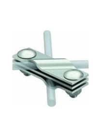 OBO Bettermann 2760 8-10 V4A round/round diagonal connector, 5313013