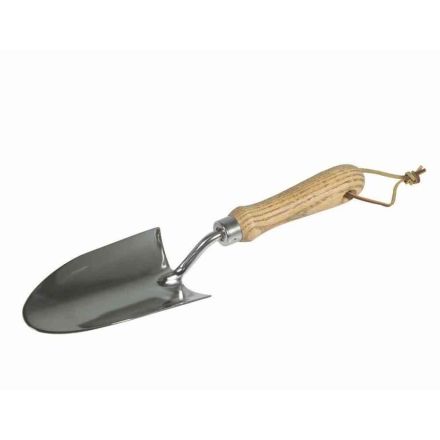 Siena Garden 599452 ClassicLine flower trowel stainless steel with hardwood handle