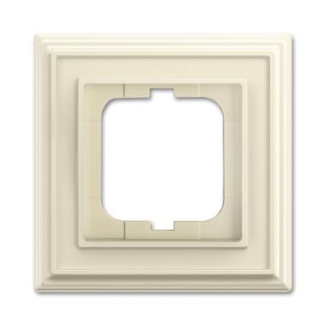 Busch-Jaeger 1721-832 cover frame, 1-way frame ivory white