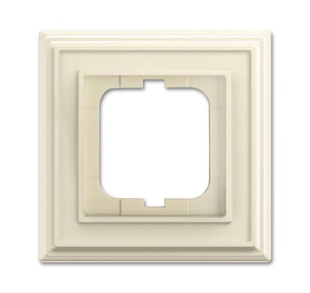 Busch-Jaeger 1721-832 cover frame, 1-way frame ivory white