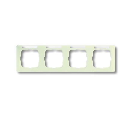 Busch-Jaeger 1734 NSKA-212 Busch-Duro 2000® SI Linear cover frame, 4-way frame white