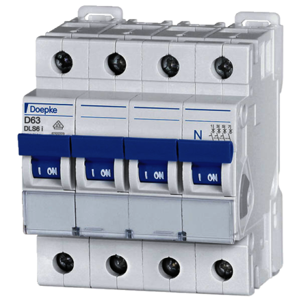 Doepke 09916507 DLS6I D40A 3-pole+N 10KA circuit breaker