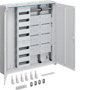 Hager ZB34NW complete cabinet multimedia univ. 1V7rMM 2feld 1100x1050x205